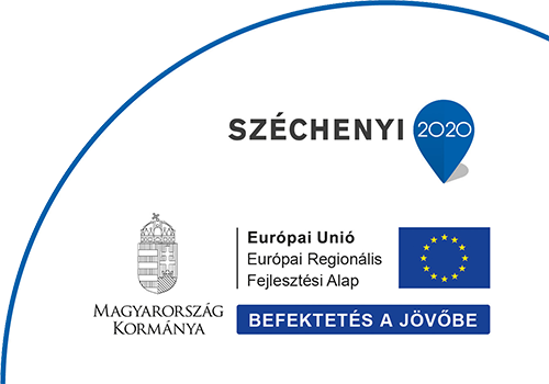 Széchenyi 2020 Európai Unió Európai Regionális Fejlesztési Alap Magyarország Kormánya Befektetés a jövőbe